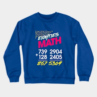 80s Math Crewneck Sweatshirt